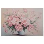 VASE WITH FLOWERS PAINTING ON PRINTED CANVAS 90X60CM