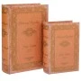 SET 2 DECO STORAGE BOOK BOX IN YELLOW COLOR 19X7X27CM