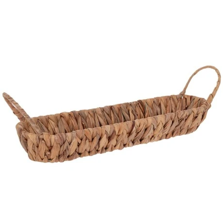 WATER HYACINTH TRAY 45X13X7CM