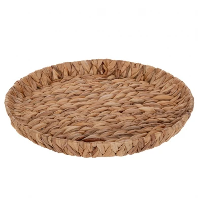 WATER HYACINTH ROUND TRAY D40X5CM