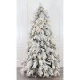 CHRISTMAS TREE PRE-LIT SNOWY WONDERLAND 210CM WITH 350 LED WARM WHITE LIGHTS 8 FUNCTIONS (PE)