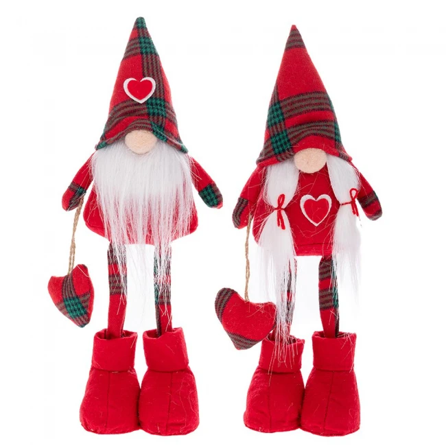 ΣΕΤ 2 ΚΟΚΚΙΝΟΣ ΥΦΑΣΜΑΤΙΝΟΣ ΠΤΥΣΣΟΜΕΝΟΣ ΝΑΝΟΣ ΜΕ ΚΑΡΔΙΑ 30ΕΚ