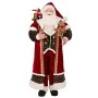 XMAS SANTA CLAUS IN RED GREEN COLOR HOLDING GIFTS 150CM