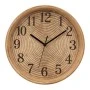 PLASTIC WALL CLOCK IN BEIGE COLOR D30X4,5CM