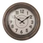 WOODEN WALL CLOCN IN BROWN BEIGE COLOR D40X4,5CM