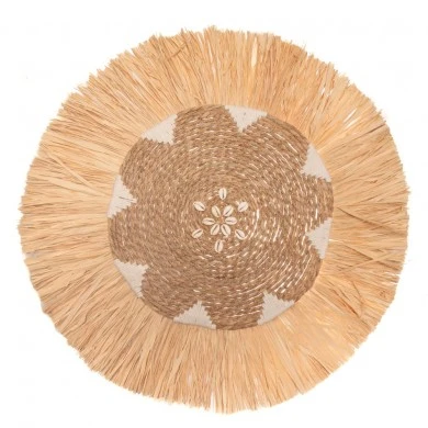 BOHO RAFFIA WALL DECO D67CM