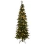 ΔΕΝΔΡΟ PRE-LIT SLIM ALPINE 150EK ΜΕ 150 LED ΛΕΥΚΑ ΛΑΜΠΑΚΙΑ