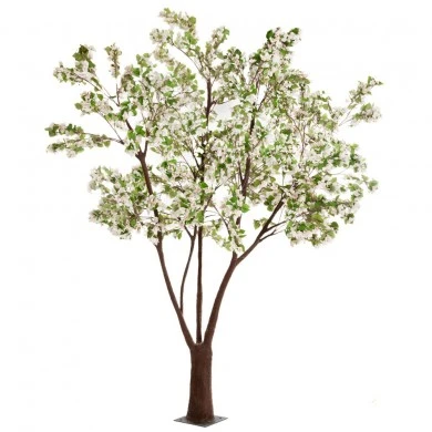 ARTIFICIAL WHITE BOUGAINVILLEA TREE 320CM