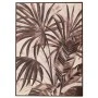 OIL PAINTING ON PRINTED LINEN PALLETE 100X140 CM WITH TROPICAL LEAVES