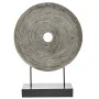 SILVER RESIN SCULPTURE 28x8x39CM