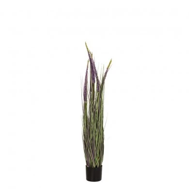 ARTIFICIAL LAVENDER PLANT D15X120CM IN PLASTIC POT