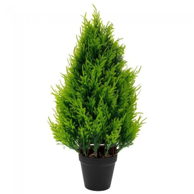 ARTIFICIAL GREN TREE IN POT 26X49CM