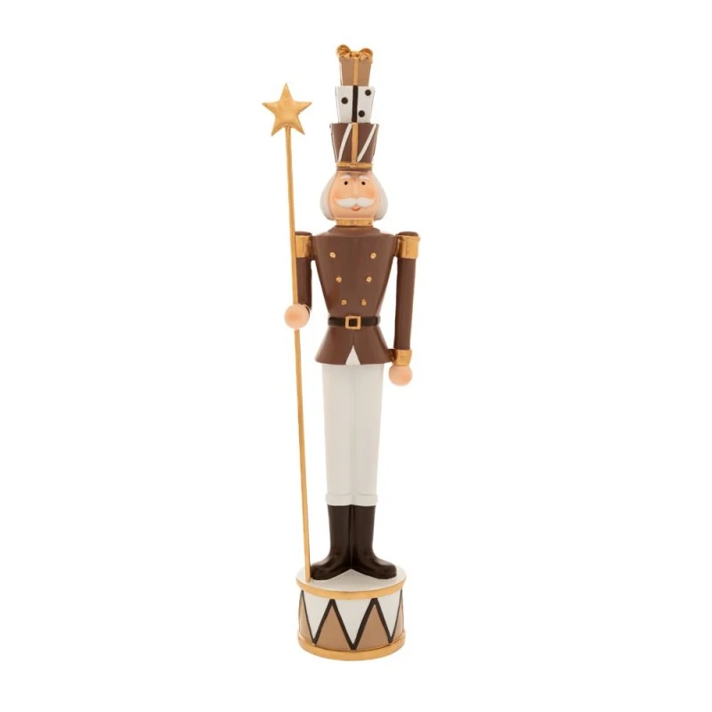 RESIN SOLDIER HOLDING STAR 9Χ10Χ46 CM