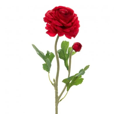 ARTIFICIAL RED ROSE STEM 60CM