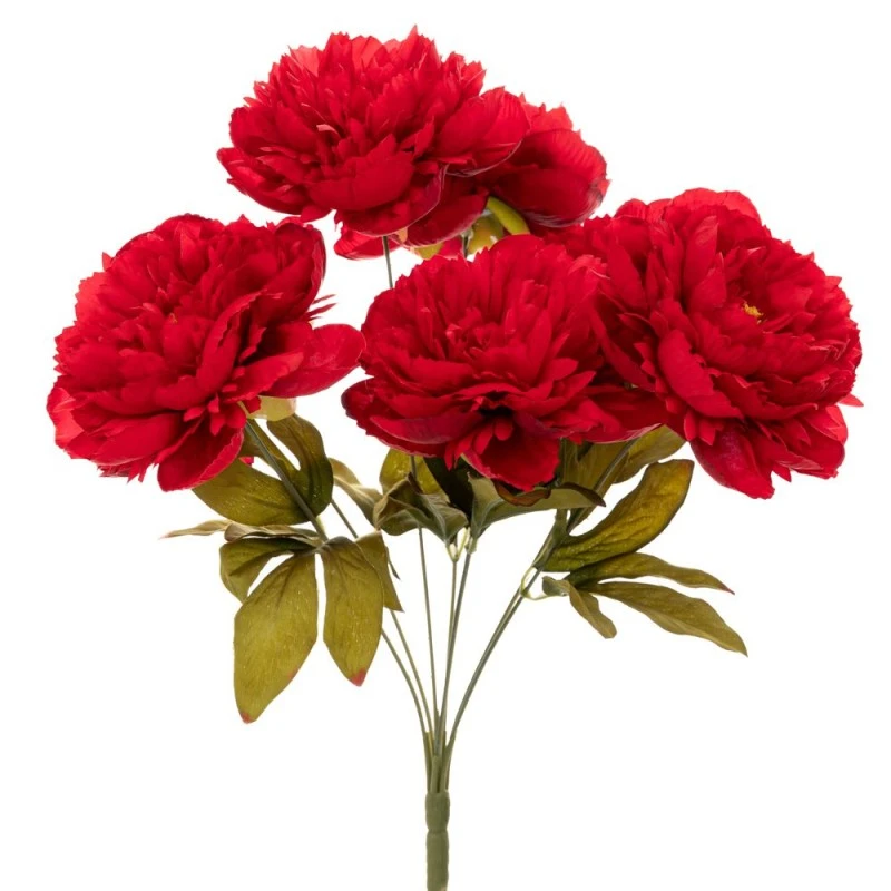 ARTIFICIAL RED ROSES BOUQUET 40CM