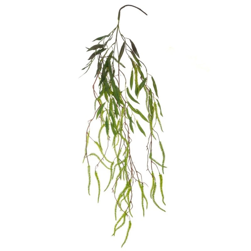 ARTIFICIAL GREEN HANGING BUSH 110CM