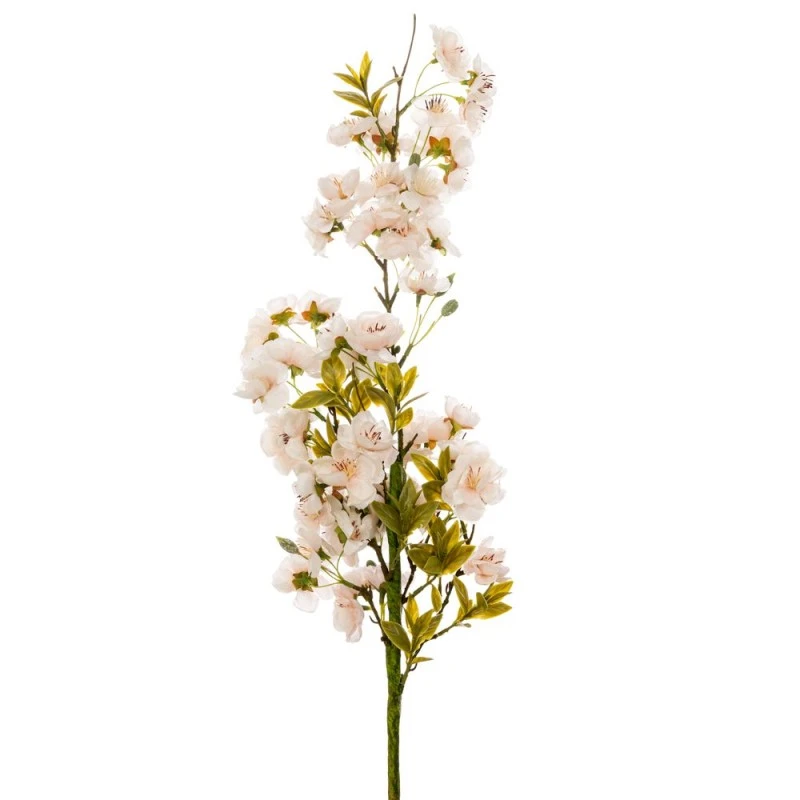 ARTIFICIAL WHITE FLOWER SPRAY 80CM
