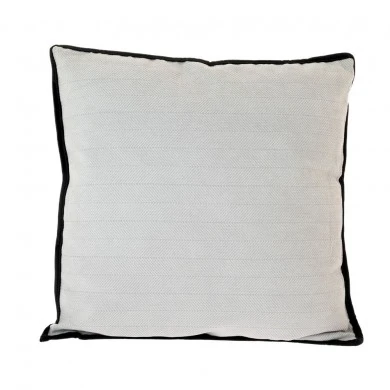 DECO GREY CUSHION 43x43CM
