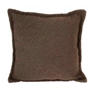 DECO BROWN CUSHION 43x43CM