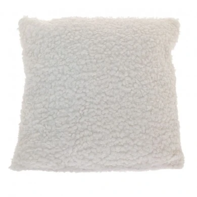DECO WHITE CUSHION 43x43CM