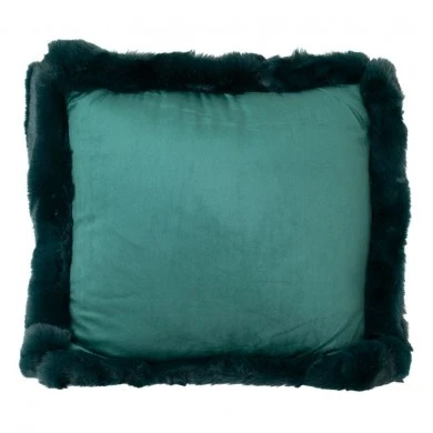 DECO GREEN CUSHION 43x43CM