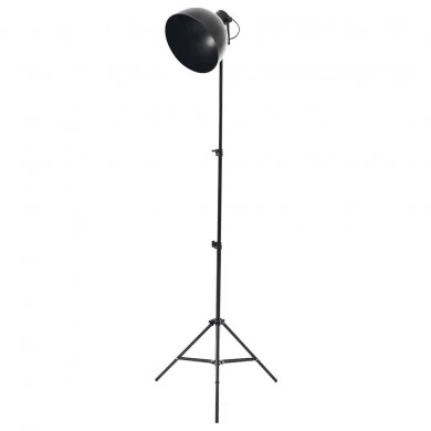 BLACK METAL INDUSTRUIAL FLOOR LAMP D30X64X200CM