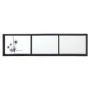 BLACK METAL FRAME MIRROR 60X15 CM