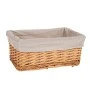 HONEY BASKET WITH FABRIC LINING 30X20X13 CM