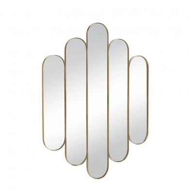 DECO METALLIC GOLD MIRROR 76.5x2.5x102.5CM
