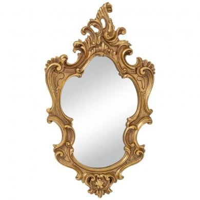 DECO BRONZE WALL MIRROR 28,5Χ2X50,5CM