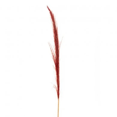 LARGE RED FAUX PAMPAS GRASS 150CM