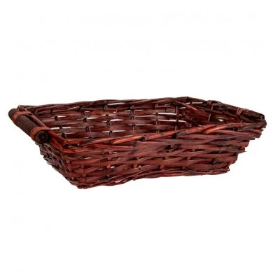 BROWN BASKET 36X27X10 CM