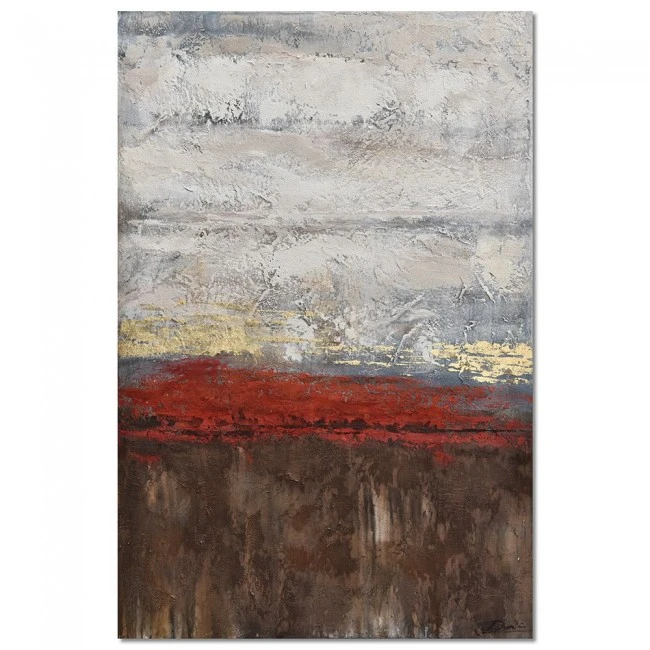 ΠΙΝΑΚΑΣ 102Χ152 ΕΚ ΑΦΗΜΗΡΕΝΟ ΘΕΜΑ ΕΛΑΙΟΓΡΑΦΙΑ ΣΕ ΚΑΜΒΑ ΜΕ ΚΟΡΝΙΖΑ