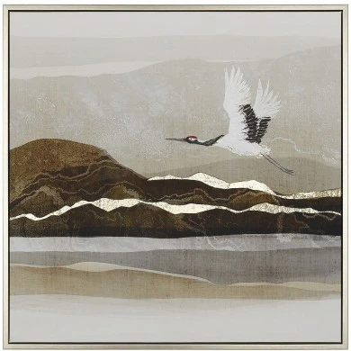 ΠΙΝΑΚΑΣ 60Χ60 ΕΚ ΠΟΥΛΙ ΠΑΝΩ ΑΠΌ ΛΙΜΝΗ ΤΥΠΩΜΑ ΣΕ ΚΑΜΒΑ