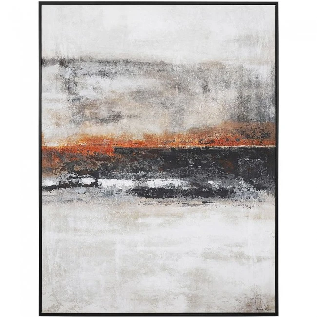 FRAMED PRINT ON CANVAS 90X120 CM ABSTRACT THEME