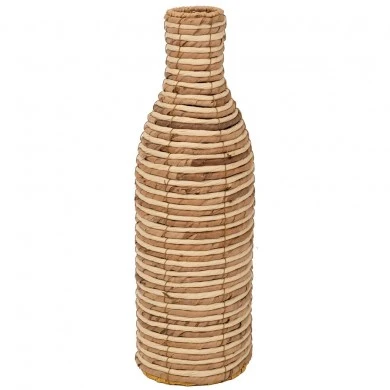 NATURAL ROPE VASE 15X50CM