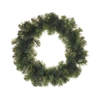 GREEN CHRISTMAS WREATH 60CM