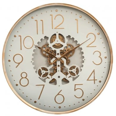 WALL CLOCK D60CM WITH GEARS