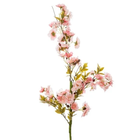 ARTIFICIAL PINK FLOWER SPRAY 80CM