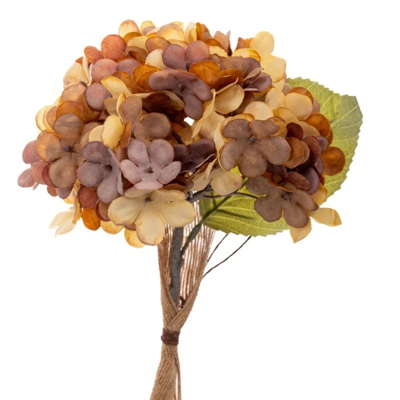 ARTIFICIAL PINK HYDRANGEA STEM 33CM