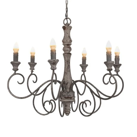 VINTAGE CHANDELIER WITH 6 LIGHTS D85Χ68CM