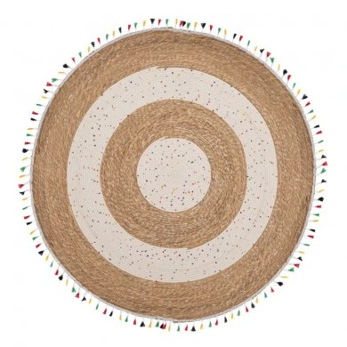 NATURAL ROPE ROUND CARPET D120CM
