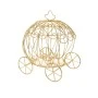 GOLD METAL CARRIAGE 24Χ19Χ30CM