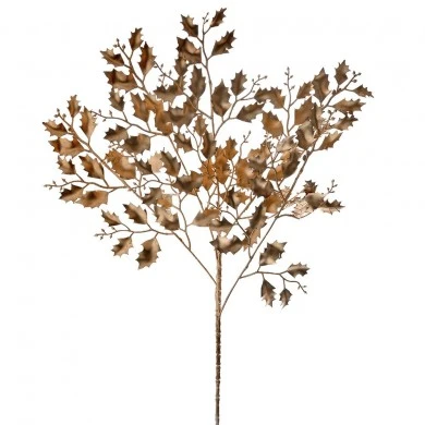 ARTIFICIAL GOLDEN LEAF BRANCH 84CM