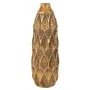GOLD METAL RELIEF VASE 26,5X71CM