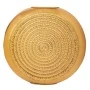 DECO GOLD METAL ROUND RELIEF VASE 72,5X21X69,5CM