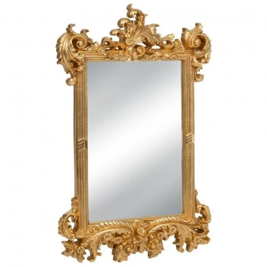 VINTAGE GOLD REPOUSSE WALL MIRROR 62X6X96CM