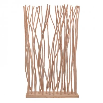 Floor decoration Barbin pakoworld teak wood in natural shade 120x25x200cm