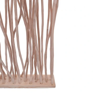 Floor decoration Barbin pakoworld teak wood in natural shade 120x25x200cm