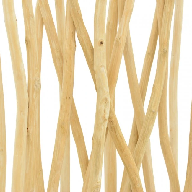 Decorative floor Jati pakoworld teak wood in natural shade 60x20x190cm